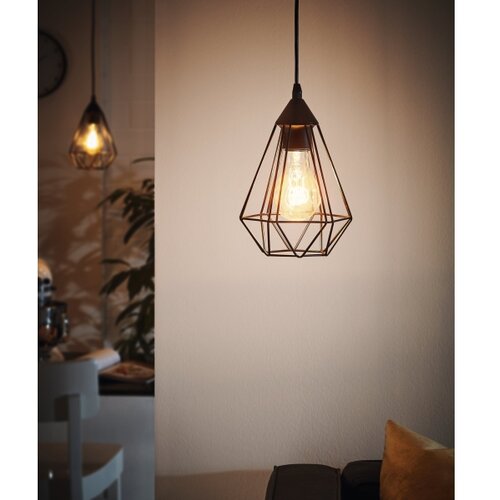 Eglo 94187 - Luster na sajli TARBES 1xE27/60W/230V Slike