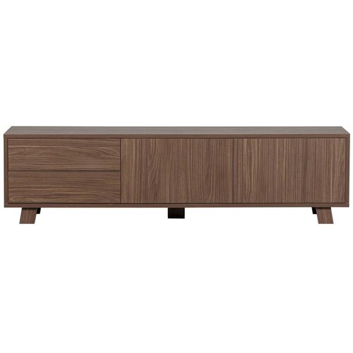 WOOOD TV omarica v orehovem dekorju v naravni barvi 160x42 cm Seppe &amp;ndash; Slike