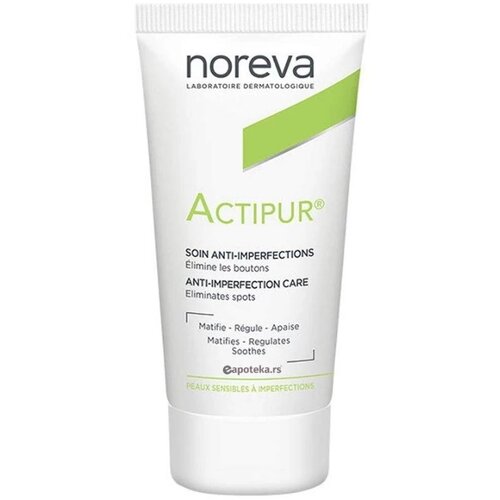 Noreva Actipur Anti-imperfection Care nega za obraz proti nepravilnostim na koži 30 ml Cene