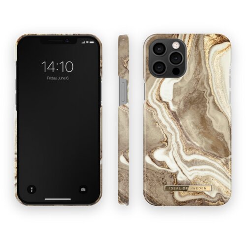 Ideal od Sweden iDeal of Sweden Maskica - iPhone 12 Pro Max - Golden Sand Marble Cene