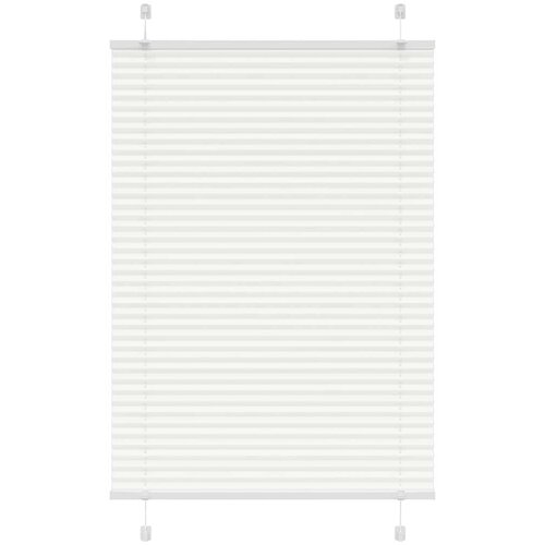vidaXL Plisirana roleta bijela 95x150 cm širina tkanine 94,4 cm Cene