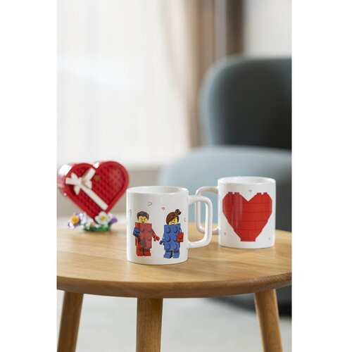 Lego Bela keramična otro&amp;scaron;ka skodelica 300 ml Love &amp;ndash; Slike