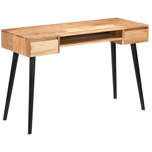  Pisalna miza iz trdnega akacijevega lesa 118x45x76 cm