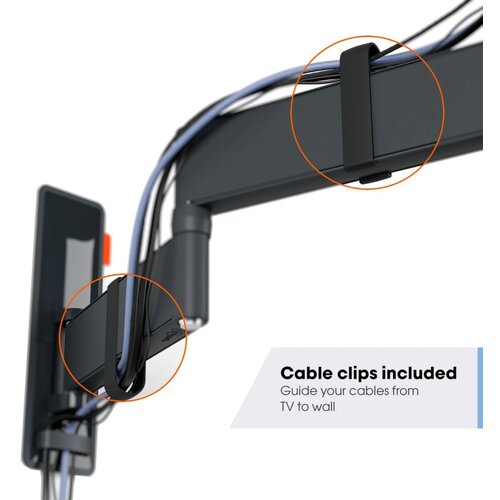 Vogels TVM 3245 crni nosac za TV na zidu Slike