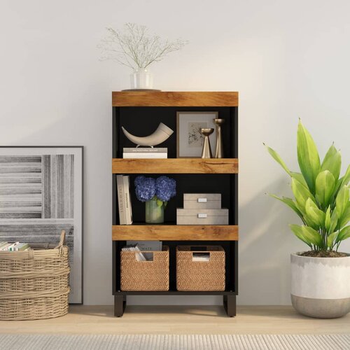 VidaXL Stranska omarica 60x33x107 cm trden mangov les Slike