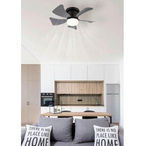 XXXL Globo 03609A - LED prigu&amp;scaron;iva plafonski ventilator HINES LED/10W/230V + daljinski upravljač siv Slike