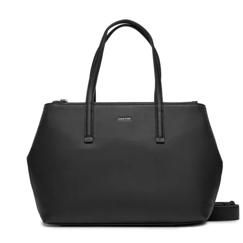 Calvin Klein Ročna torba Ck Must Tote Md K60K611441 Ck Black BEH