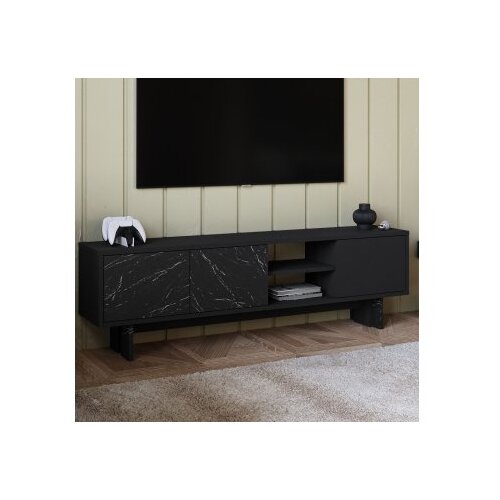 Hanah home TV stalak, crni Slike