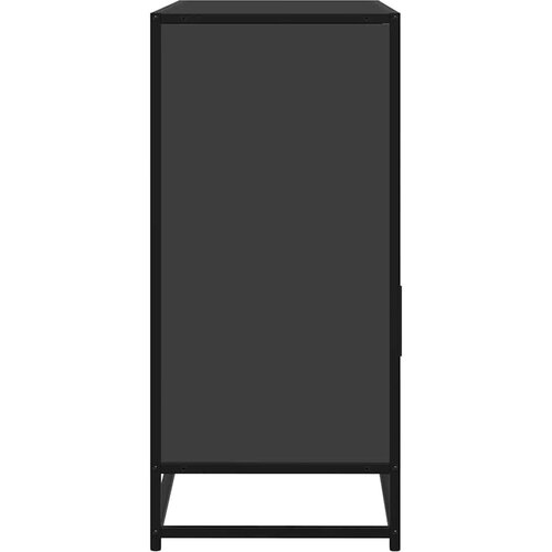 VidaXL Komoda crna 100x35x76 cm od konstruiranog drva Slike