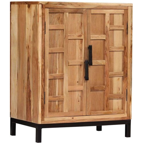 VidaXL komoda od masivnog bagremovog drva 60 x 35 x 76 cm smeđa Slike