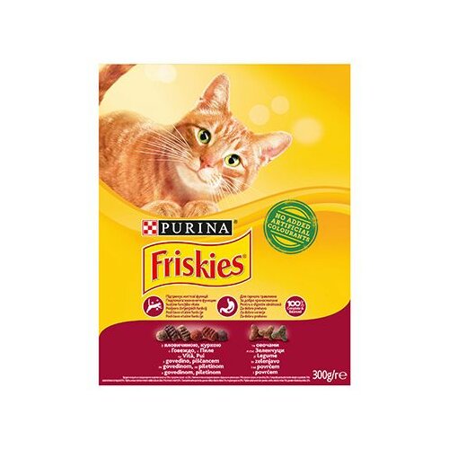 Friskies granule za mačke-meso Slike