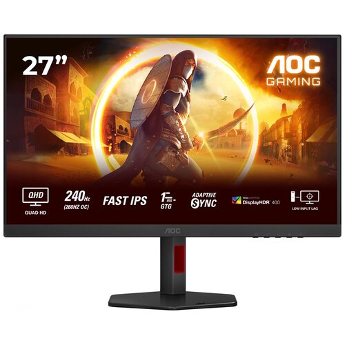 AOC G4 Q27G4ZR computer monitor 68.6 cm (27) 2560 x 1440 pixels Quad HD LED Black, Red Cijene