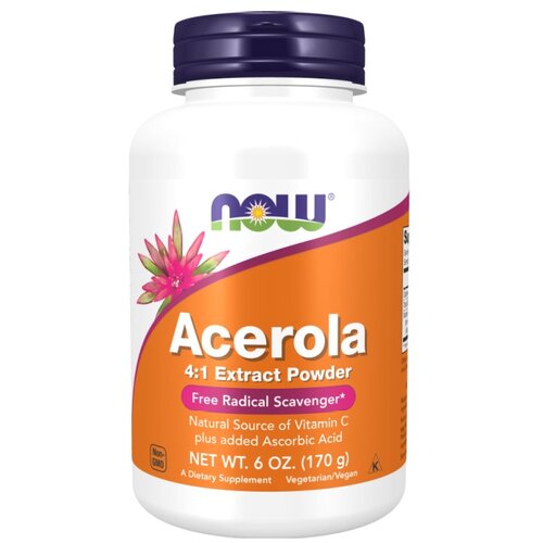 Now Foods Acerola 4:1 izvleček NOW (170 g) Slike
