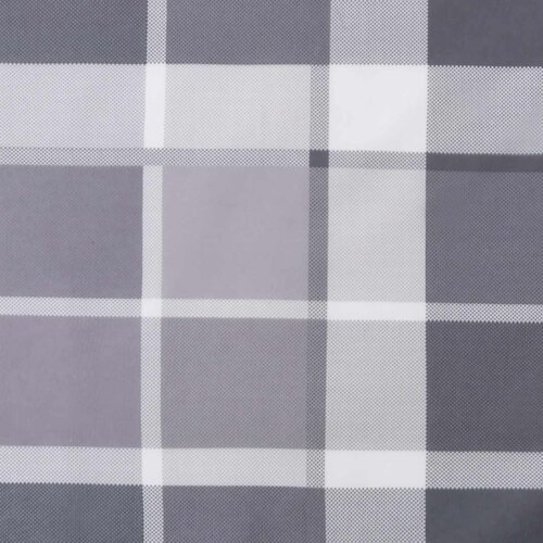 Jastučić za van Kockasto 4 pcs Sivi karirani 50 x 50 cm Tkanina Slike