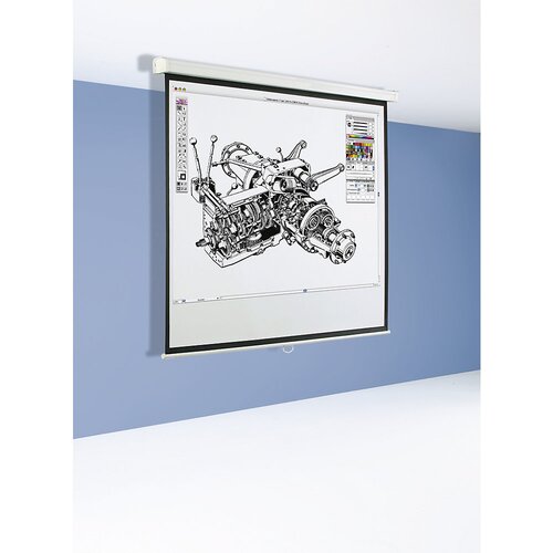 SMIT VISUAL Stacionarno projekcijsko platno, format platna 4:3, površina slike ŠxV 1970 x 1470 mm Cene