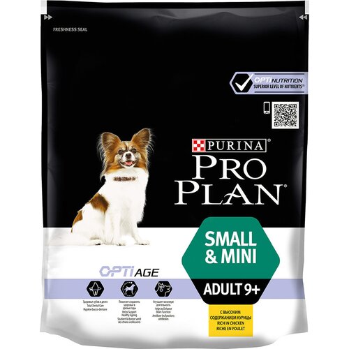 Purina pro plan suva hrana za pse male i mini rase 9+ sa piletinom 700g Slike