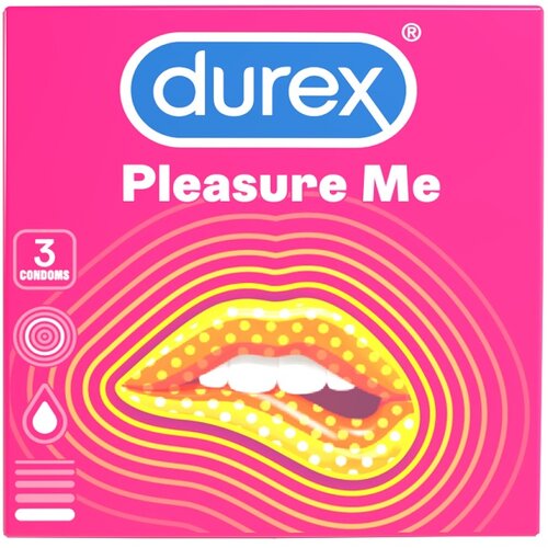 Durex pleasure me kondomi 3 komada Slike