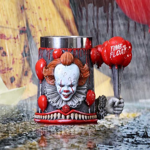 Nemesis Now Now Pennywise - Time To Float Tankard (15.5 cm) ( 060294 ) Slike