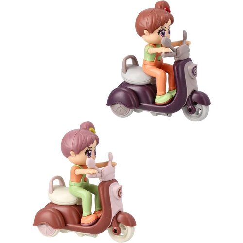 Ozzo Cartoon mini, igračka, devojčica na skuteru, 709 Cene