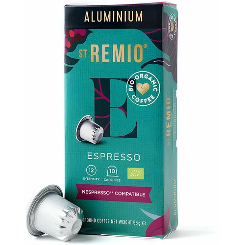 St. Remio espresso-bio 10/1 | nespresso kompatibilne alu kapsule Cene
