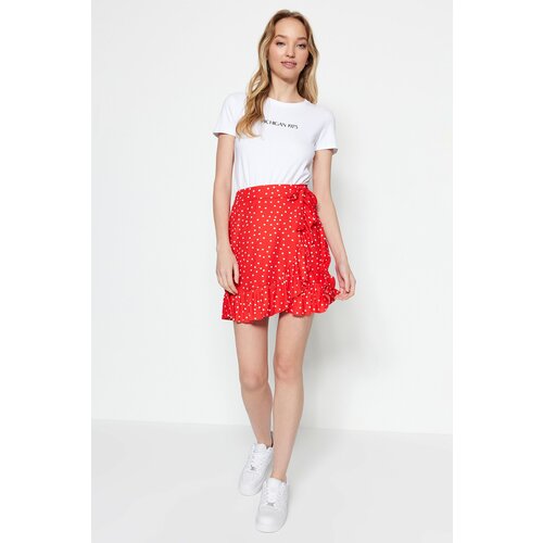 Trendyol Skirt - Red - Mini Slike