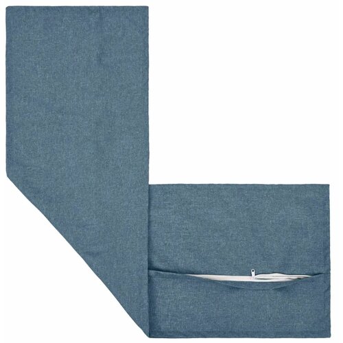  Presvlaka za jastuk 2 kom. HOUTEN Traper plava 40 x 145 cm - Trapere plave boje 40 x 145 cm 2 Slike