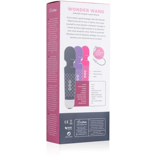 Easytoys Wand Collection vibrator EasyToys Mini Wand, ljubičasti Slike