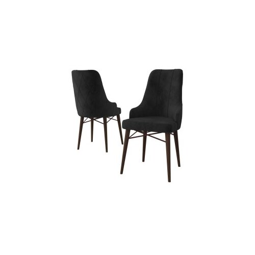 Hanah home set stolica Neta, 46x95x42 cm, 4 dijela, smeđe-crna Cene