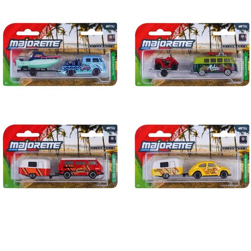 Simba Toys Majorette: Volkswagen autić s prikolicom, više varijanti, 1 komad - Cene