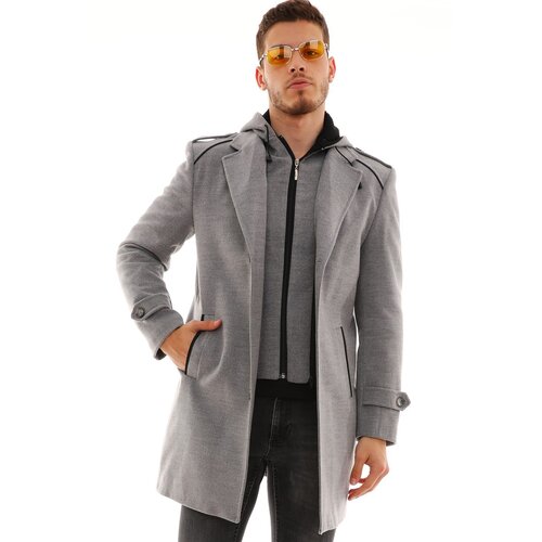 Dewberry PLT8401 MEN'S COAT-GREY Cijene