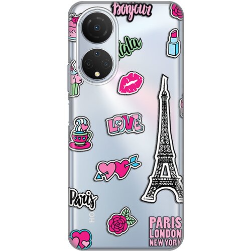  Maska silikonska print skin za honor X7 love paris Cene