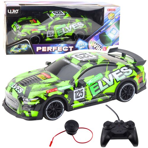  Auto na daljinsko upravljanje Perfect Elves - crno/zeleni Cene