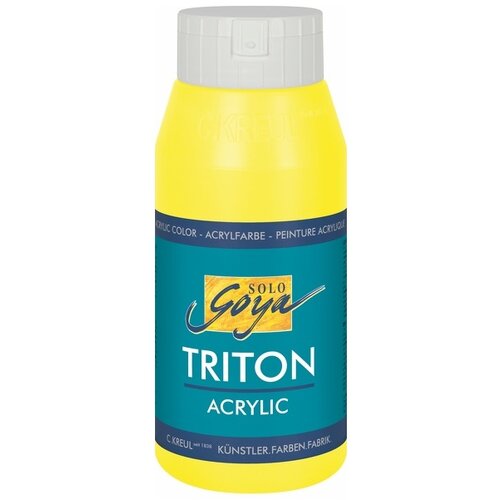  Akrilna boja Solo Goya TRITON 750 ml Fluorescent Yellow Cene