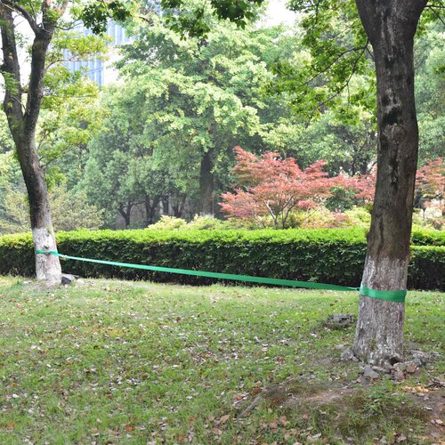  Uže za Balansiranje 15 m x 50 mm 150 kg Zeleno Slike