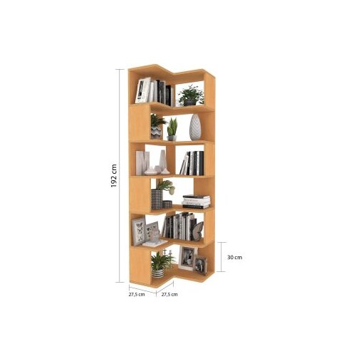 Hanah home Radni sto i polica za knjige CPT4802-150, Tikovina Slike