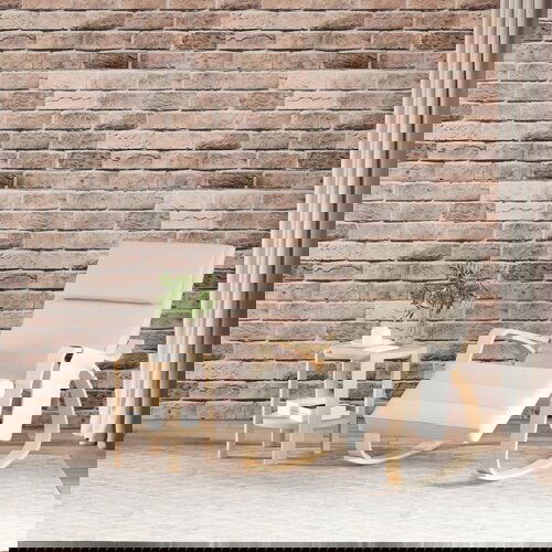 VidaXL 3D zidni paneli 10 kom smeđi 100 x 50 cm EPS Slike
