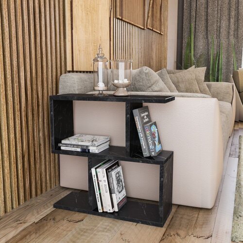 Woody Fashion Klub stolić Life 60x60x20cm Crni Cijene