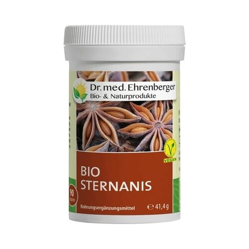 Dr. med. Ehrenberger - bio in naravni izdelki Bio zvjezdani anis - 90 kaps. Cijene