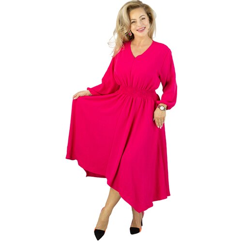 Pri ADELE midi dress with elastic waist and v-neckline Cijene