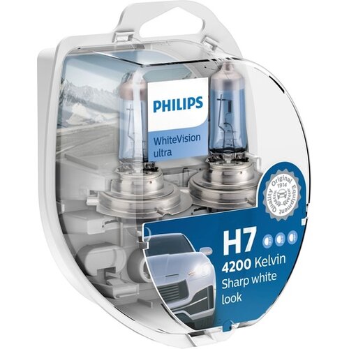 Philips žarnica H7 WhiteVision ultra 12V 12972WVUSM 55W PX26d SM Cene
