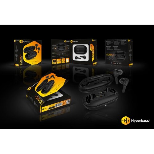 Connect IT HEP-5300-BK - bežične slu&amp;scaron;alice 300 mah + 2x 35 mah crne Slike