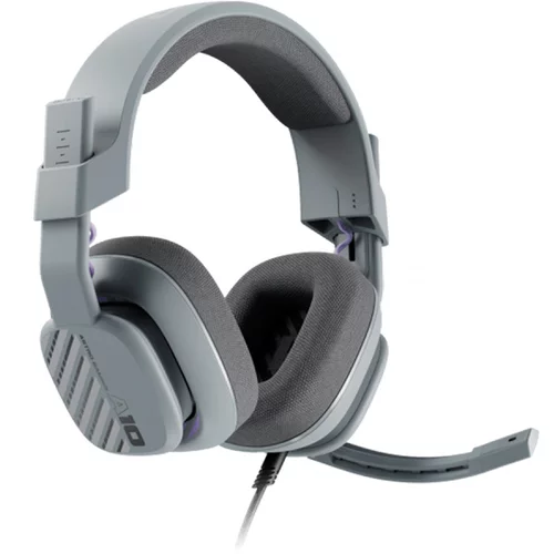  Slušalice sa mikrofonom, Logitech LOGITECH ASTRO A10 Wired Gaming Headsets - STAR KILLER BASE - GREY - 3.5 MM 939-002071