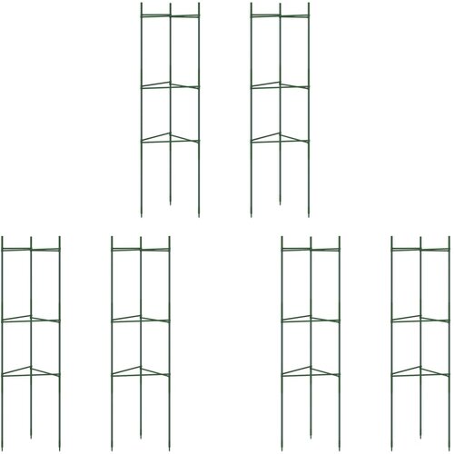  Kavezi za rajčice 6 kom 116 cm od čelika i PP-a Slike