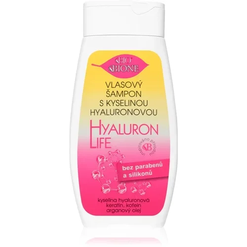 Bione Cosmetics Hyaluron Life šampon s hijaluronskom kiselinom 260 ml