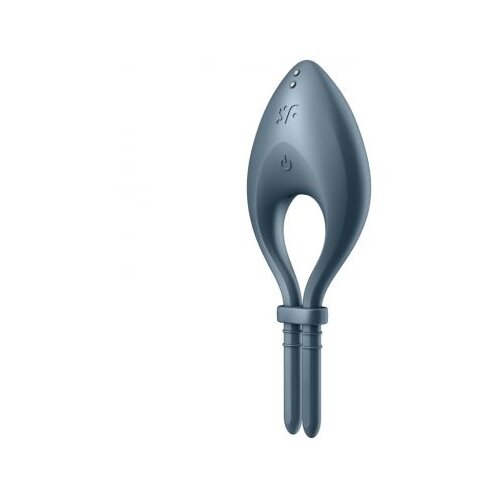 Satisfyer Vibracijski obroček Bullseye APP siv Cene
