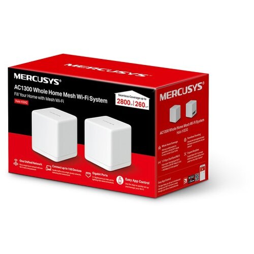 Mercusys Halo H30G pristupna tačka AC1300 (2 pack), Halo Mesh Wifi System Slike