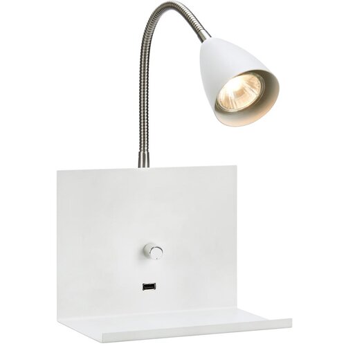 Markslöjd Bijela zidna lampa ø 6,5 cm Logi – Cijene