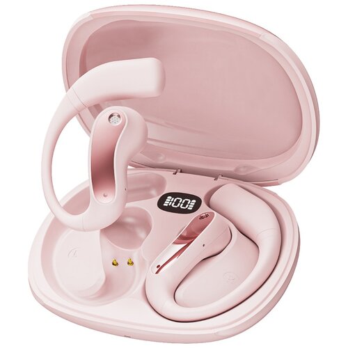 INF Športne Bluetooth slušalke z ušesnim kavljem in digitalnim zaslonom s prevajanjem AI PinkGold, (5000116585) Cene