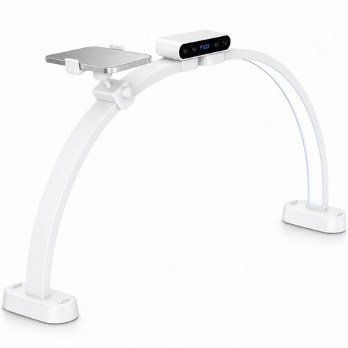  Stona LED lampa Half moon bela Cene
