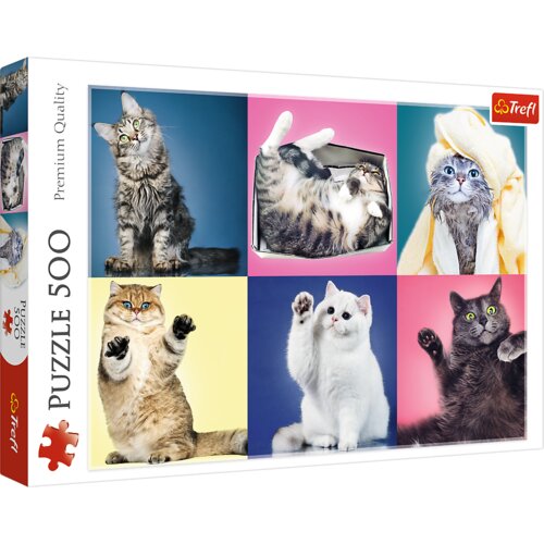 Puzzle 500 pcs. Kittens Trefl 37377 Cijene